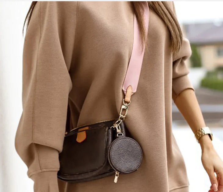 Trendy Round Neck Casual Pullover Sweater