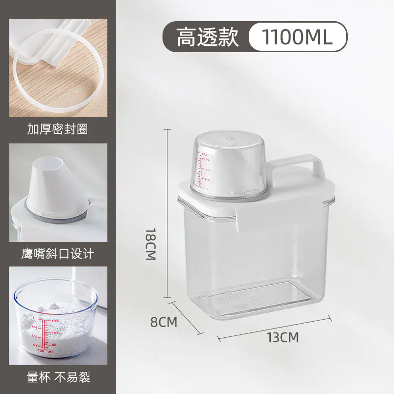 Transparent Detergent Container