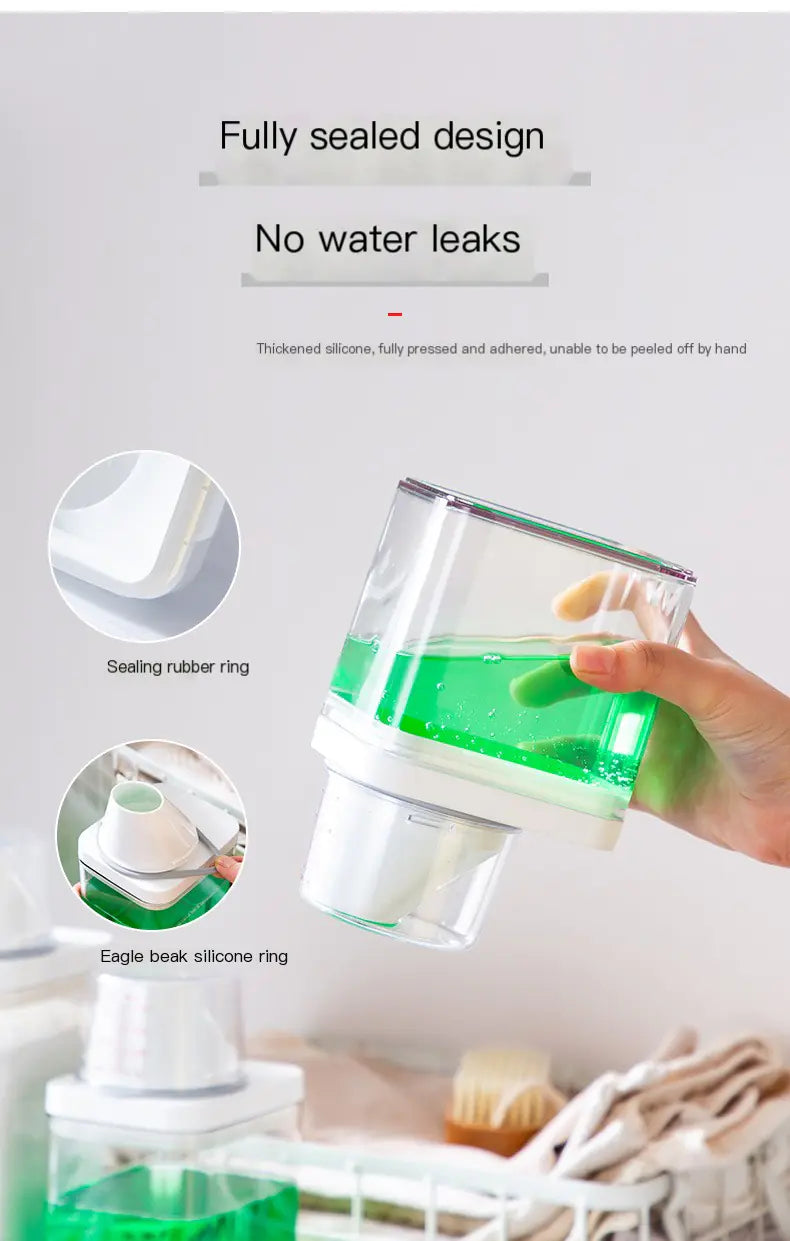 Transparent Detergent Container